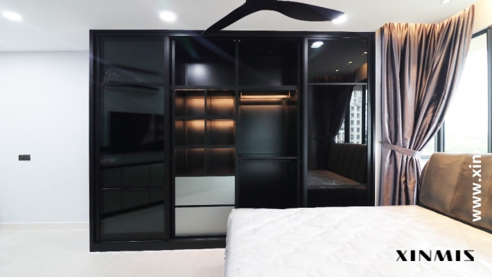 Petaling Jaya Aluminium Wardrobe Design Sample