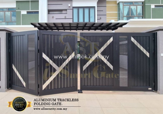 ALUMINIUM TRACKLESS FOLDING GATE