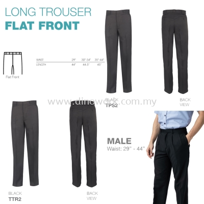 TROUSER FLAT FRONT