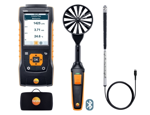 TESTO 440 AIR FLOW COMBO KIT 2 WITH BLUETOOTH 