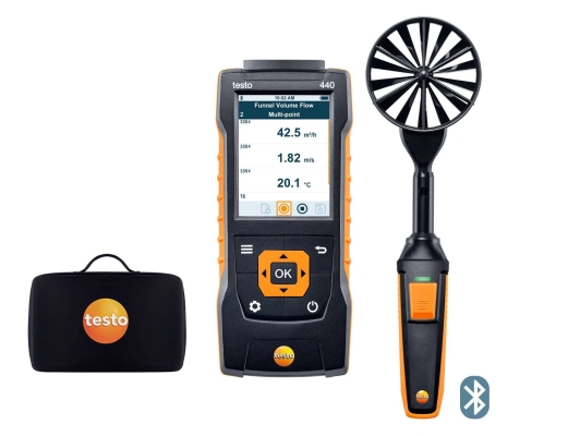 TESTO 440 (100mm VANE KIT WITH BLUETOOTH) 