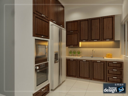 Dry Kitchen Cabinet 3D Design 