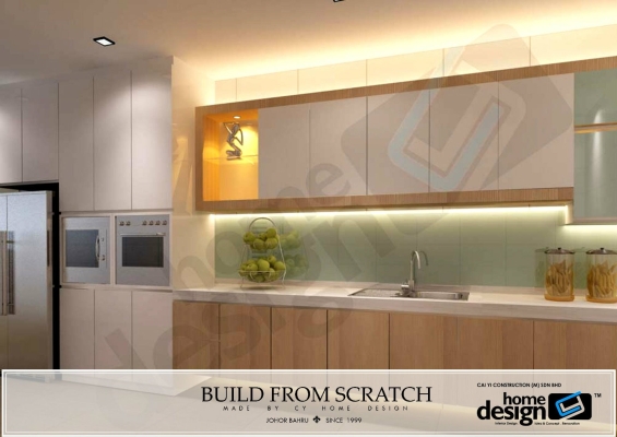 Wet Kitchen Cabinet 3D Design