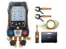 TESTO 557s SMART VACUUM KIT WITH FILLING HOSES - SMART DIGITAL MANIFOLD WITH WIRELESS VACUUM AND CLAMP TEMPERATURE PROBE AND HOSE FILLING SET WITH 4 HOSES Others