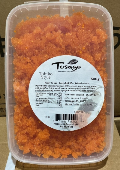 Plant Base Tobiko / Tosago