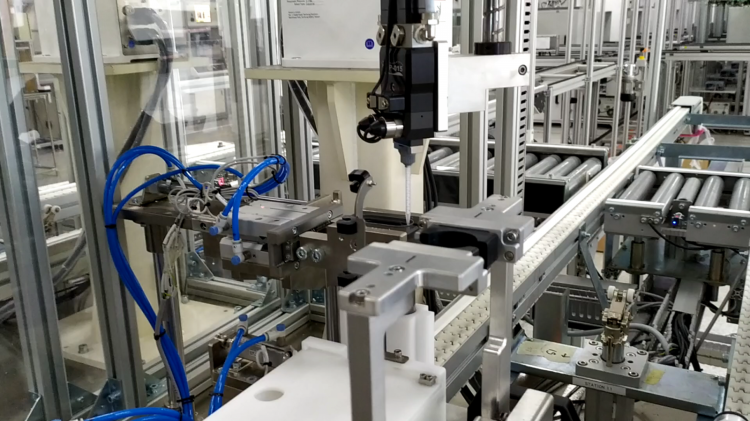 Robot Gluing Machine