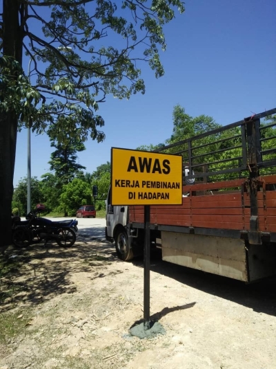 Construction Site Directional Signage