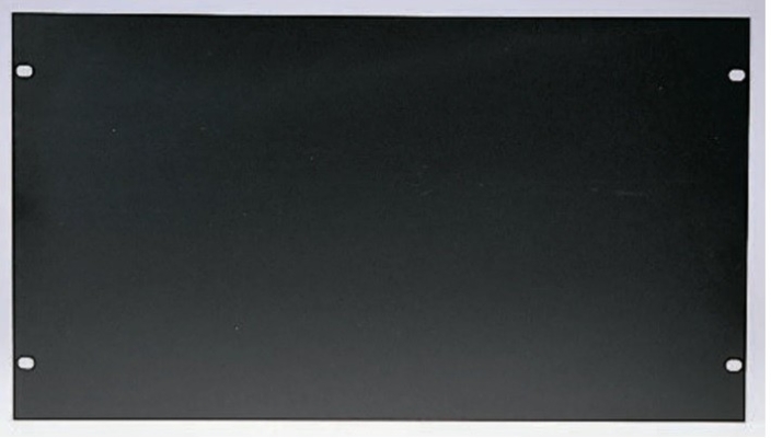 439-3306 - Front Panel, 12U, Grey, Aluminium