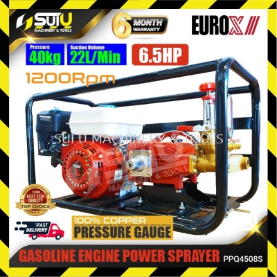 EUROX PPQ4508S 6.5HP Gasoline Engine Power Sprayer 1200RPM