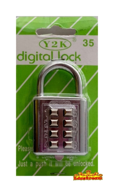 Button Press Password Lock / Digital Lock Y2K