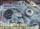 REAR WHEEL BEARING 6301Z/2AS LC135, Y125Z, Y110..9336-301YM  NER YAMAHA PARTS YAMAHA 100% ORIGINAL PARTS PARTS CATALOG