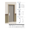 Push Pull Plate Pull Handle Series  Door and Architectural Hardware 