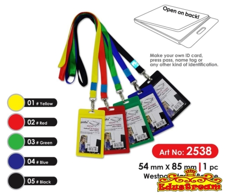 Westtag ID Holder 54mm x 85mm