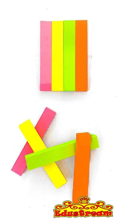 Sticky Note/ Stick On Note Mix Color (12.5 x 76mm)