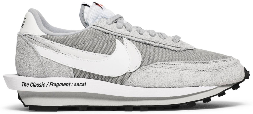 Fragment Design x sacai x LDV Waffle 'Light Smoke Grey'