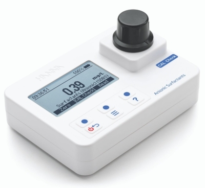 HI97769 Anionic Surfactants Portable Photometer: Range  0.00 to 3.50 mg/L  - meter only