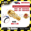 BOSSMAN BM36TH/ BM24TH 1PCS Tip Holder (MIG 36/ 24 Series) Accessories Welding Machine/Equipment