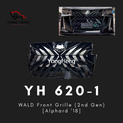 WALD Front Grille (2nd Gen) [Alphard '18] [YH620-1]