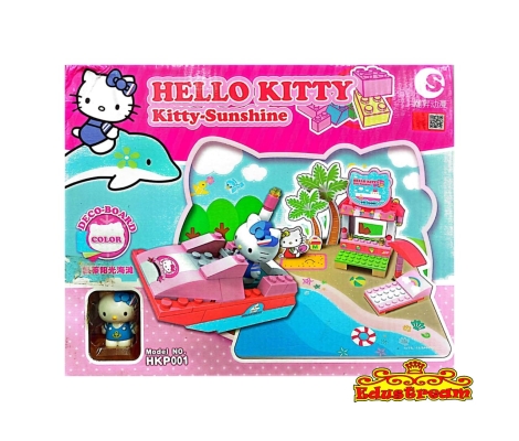 Hello Kitty Building Block Sunshine / Air Plane / Park