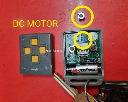 repair DC MOTOR remote control