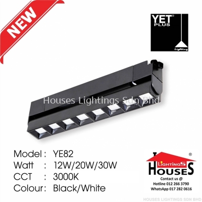 YE82 20W BK LED-WW