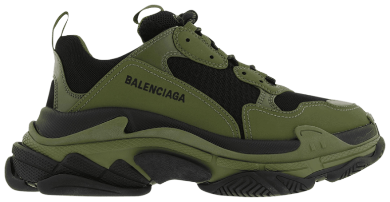 Balenciaga Triple S Sneaker 'Black Khaki'