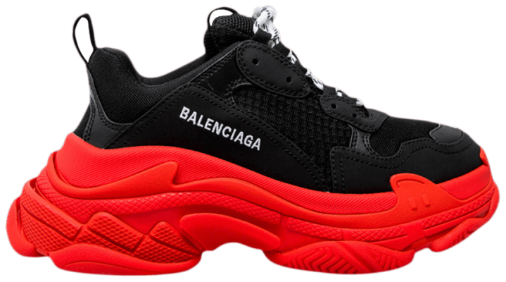 Balenciaga Triple S Sneaker 'Black Red'