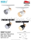 NSB T13 E27 Track Light