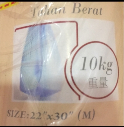 (1070)Garbage Bag in Roll, 22x30, 20pcs/roll