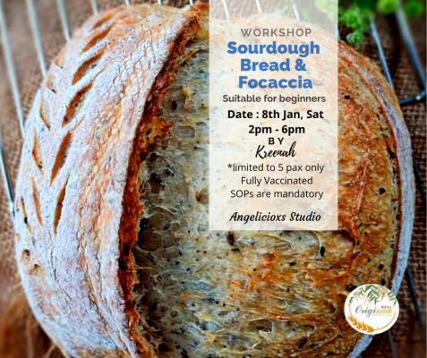 Sourdough Bread Workshop with Focaccia