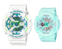 GA-110WG-7A & BA-110PI-2A G-Shock Series Couples Watches