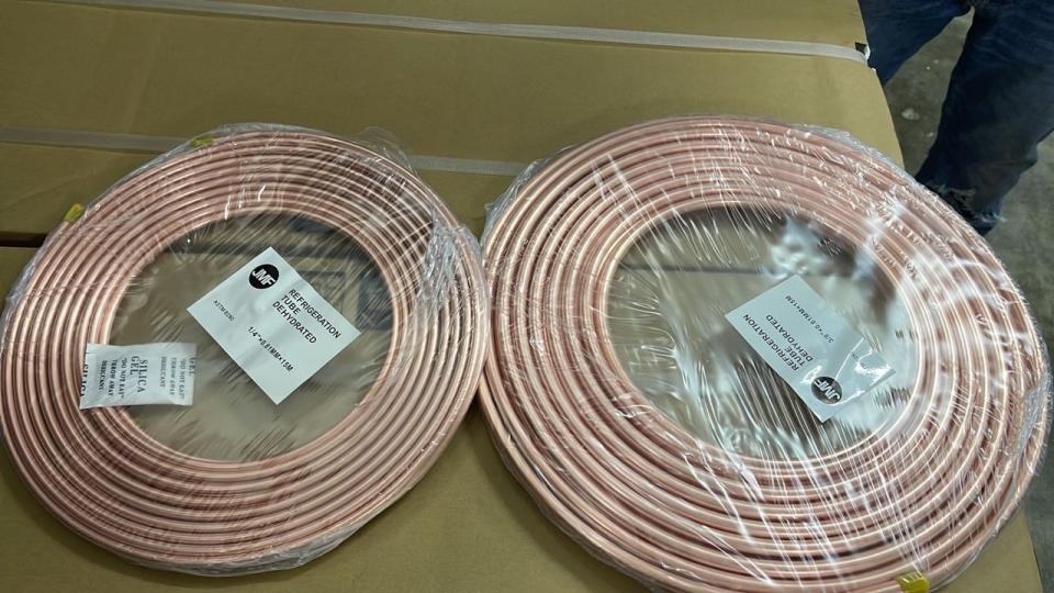 JMF (AMERICAN BRAND) COPPER TUBE COIL ASTM B280