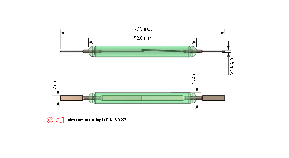 standex ksk-1a33 series reed switch