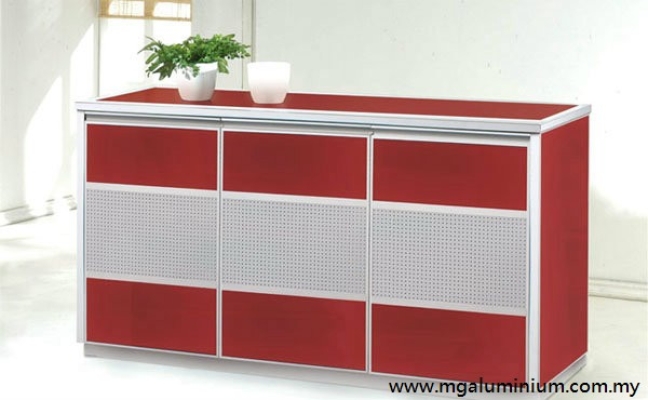 Aluminium Custom Shoe Cabinet Skudai