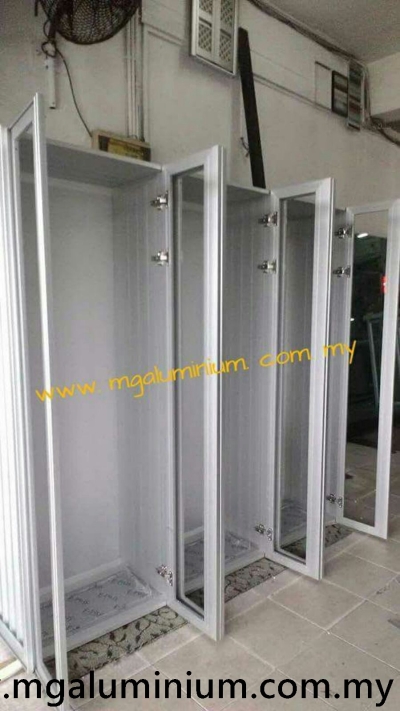 Aluminium Custom Shoe Cabinet Skudai