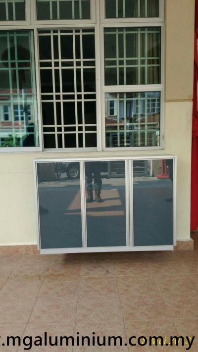 Aluminium Custom Shoe Cabinet Skudai