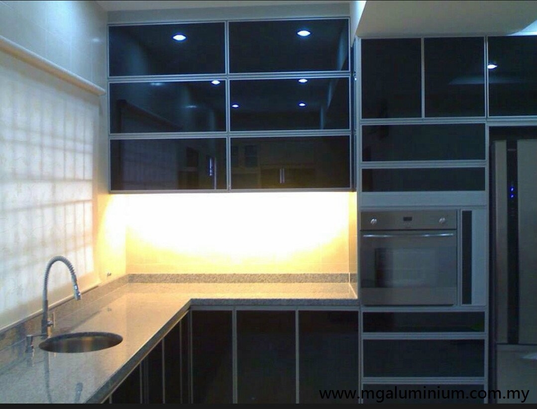 Contoh Kabinet Dapur Aluminium Di Skudai Kabinet Dapur Aluminium Yang Sesuai Di Malaysia Kabinet Dapur Rujukan Reka Bentuk UbahSuai Malaysia