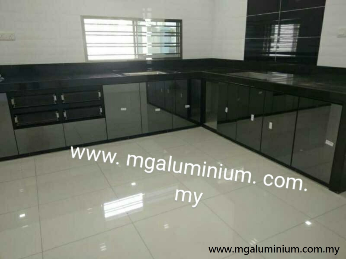 Aluminium Kitchen Cabinet Sample Skudai Aluminium Kitchen Cabinet Suitable In Malaysia Kitchen Cabinet  Malaysia Reference Renovation Design 