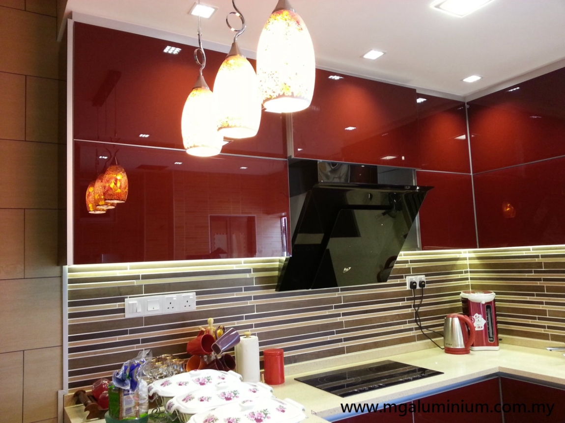 Contoh Kabinet Dapur Aluminium Di Skudai Kabinet Dapur Aluminium Yang Sesuai Di Malaysia Kabinet Dapur Rujukan Reka Bentuk UbahSuai Malaysia