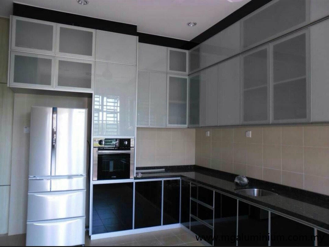 Contoh Kabinet Dapur Aluminium Di Skudai Kabinet Dapur Aluminium Yang Sesuai Di Malaysia Kabinet Dapur Rujukan Reka Bentuk UbahSuai Malaysia