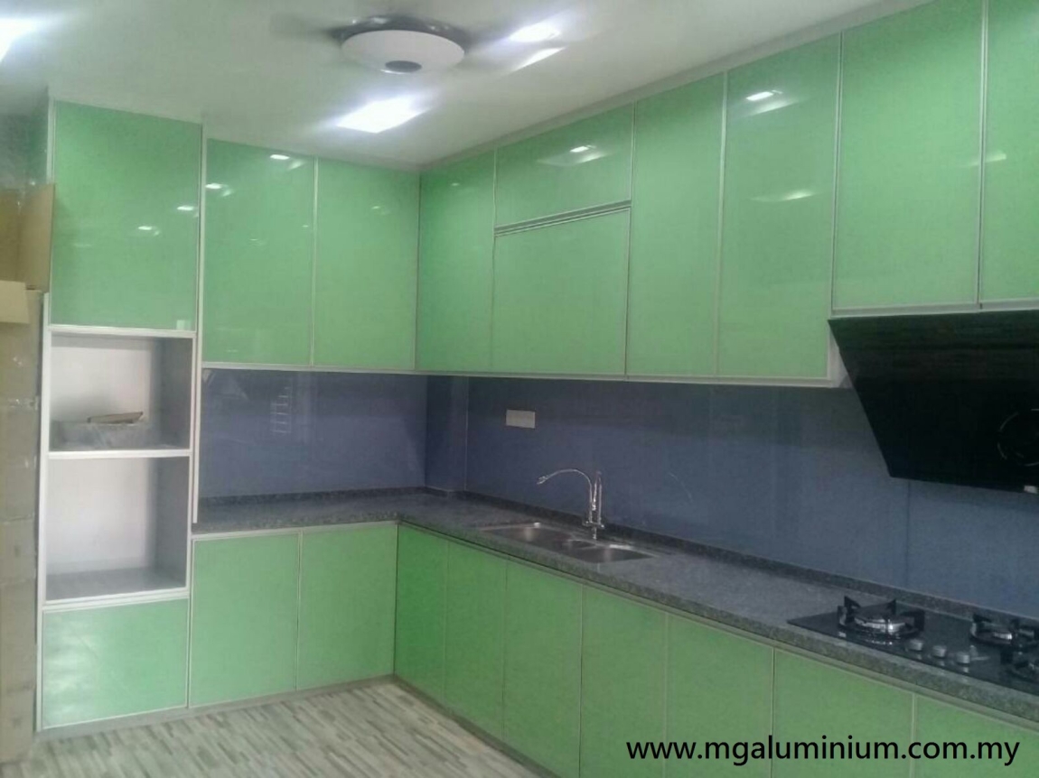 Contoh Kabinet Dapur Aluminium Di Skudai Kabinet Dapur Aluminium Yang Sesuai Di Malaysia Kabinet Dapur Rujukan Reka Bentuk UbahSuai Malaysia