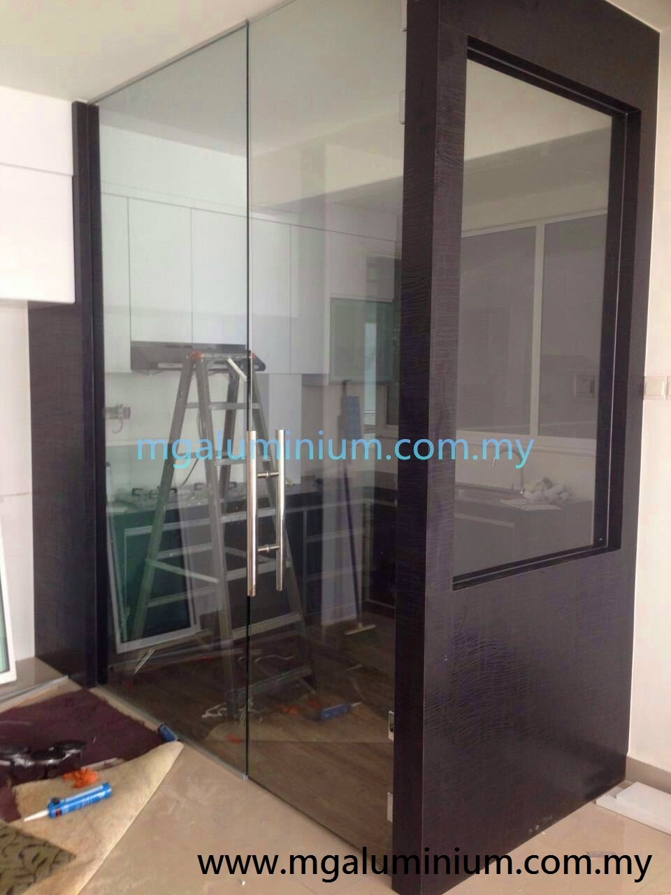 Contoh Kabinet Dapur Aluminium Di Skudai Kabinet Dapur Aluminium Yang Sesuai Di Malaysia Kabinet Dapur Rujukan Reka Bentuk UbahSuai Malaysia