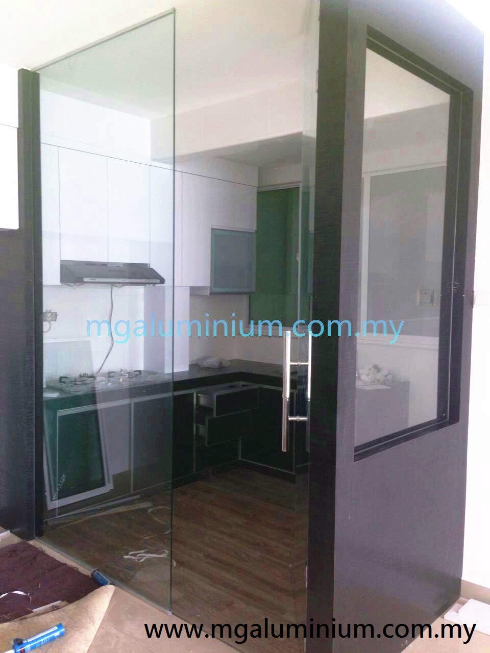 Contoh Kabinet Dapur Aluminium Di Skudai Kabinet Dapur Aluminium Yang Sesuai Di Malaysia Kabinet Dapur Rujukan Reka Bentuk UbahSuai Malaysia