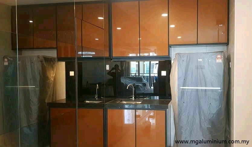 Contoh Kabinet Dapur Aluminium Di Skudai Kabinet Dapur Aluminium Yang Sesuai Di Malaysia Kabinet Dapur Rujukan Reka Bentuk UbahSuai Malaysia