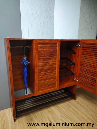 Euro Style Custom Shoe Cabinet In Skudai