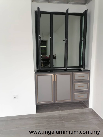 Euro Style Custom Shoe Cabinet In Skudai