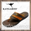 KANGAROO Men Slipper -KM-3758- TAN Colour Men Sandals & Slippers