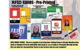 White PVC or Pre-Pinted RFID / Smart Cards / Contactless Cards RFID / Smart Cards / Contactless Cards Cards