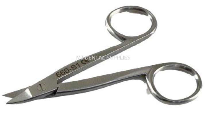 S-CURVED CROWN SCISSORS #PL-660-S1