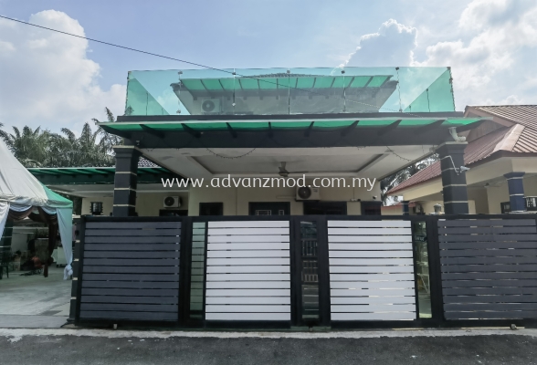 Green Polycarbonate Roofing 